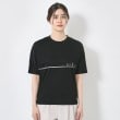 インテレクション(INTELLECTION)の【洗える・コットン】ドロップショルダーTシャツ1