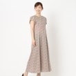 インテレクション(INTELLECTION)の【洗える】リバティプリント・フレアーワンピース ミントグリーン(121)