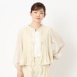 インテレクション(INTELLECTION)の【洗える・SET－UP可能】パフスリーブ羽織りブラウス16
