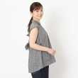 インテレクション(INTELLECTION)の【洗える・リボンデザイン】リバティプリントチュニックブラウス9
