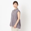 インテレクション(INTELLECTION)の【洗える・リボンデザイン】リバティプリントチュニックブラウス16