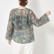 インテレクション(INTELLECTION)の【洗える・シアー】フラワープリントブラウス17