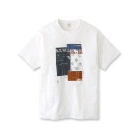 タケオキクチ(TAKEO KIKUCHI)の【Sサイズ～】パッチワークグラフィック プリントTシャツ Ｔシャツ