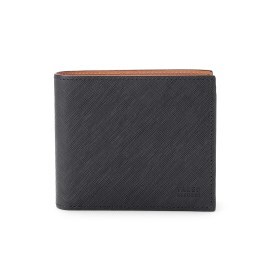 タケオキクチ(TAKEO KIKUCHI)のサフィアノ型押しレザー 2つ折り財布 財布