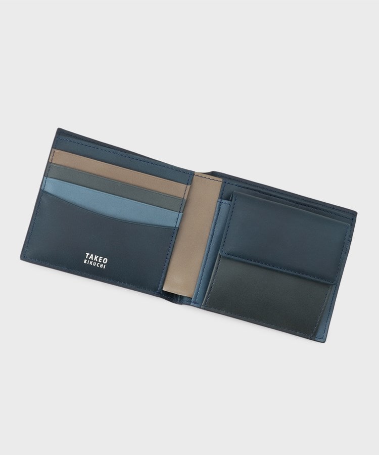 アンティーク調レザー】 2つ折り財布（財布） | TAKEO KIKUCHI 