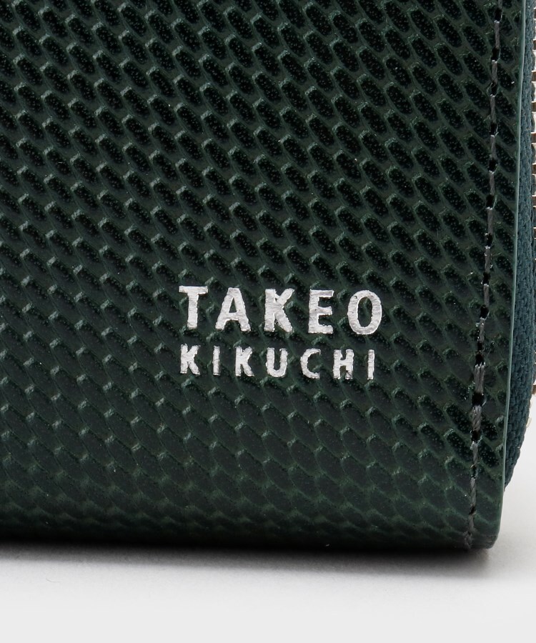 レザー ラウンドファスナー長財布（財布） | TAKEO KIKUCHI 
