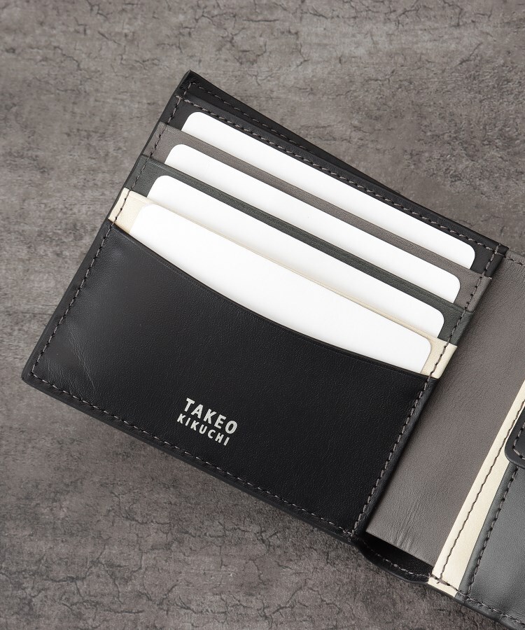 アンティーク調レザー 2つ折り財布（財布） | TAKEO KIKUCHI 
