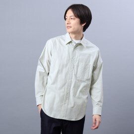 タケオキクチ(TAKEO KIKUCHI)の撚り杢 オックス シャツ カジュアルシャツ