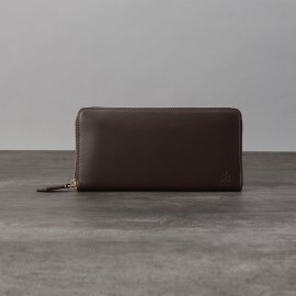 タケオキクチ(TAKEO KIKUCHI)の型押しレザー 3方ラウンドファスナー　財布 財布