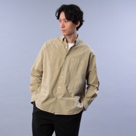 タケオキクチ(TAKEO KIKUCHI)のガーメントダイ ブロッキング シャツ カジュアルシャツ