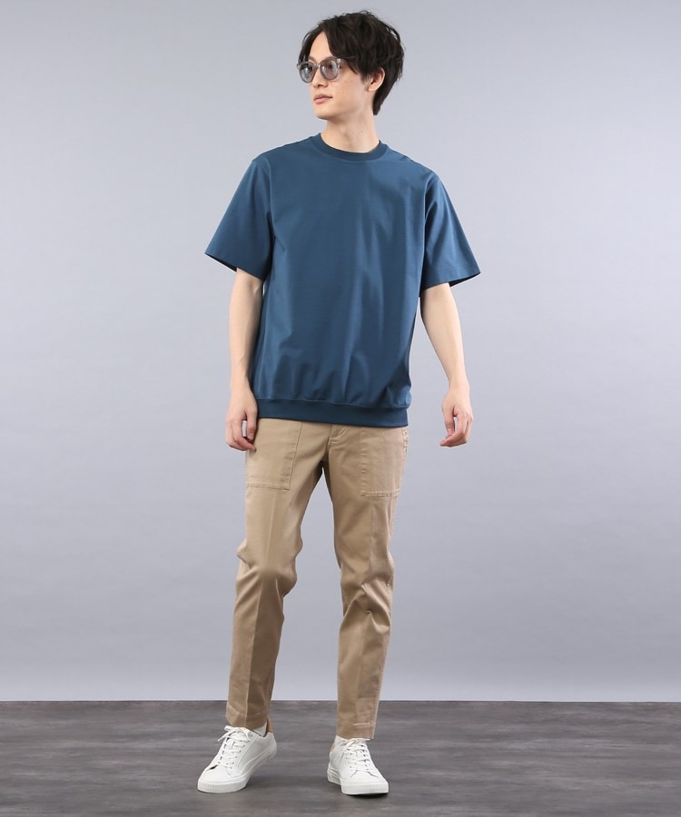 タケオキクチ(TAKEO KIKUCHI)の【Sサイズ～】ハイゲージポンチ Tシャツ54