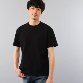 タケオキクチ(TAKEO KIKUCHI)の【Sサイズ～】パーケット柄 リンクスジャカード Tシャツ Ｔシャツ