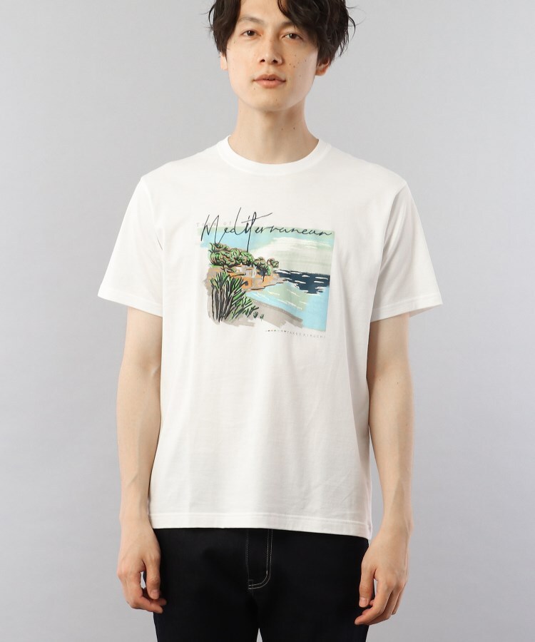 タケオキクチ(TAKEO KIKUCHI)の【Made in JAPAN / Sサイズ～】アートプリント Tシャツ2