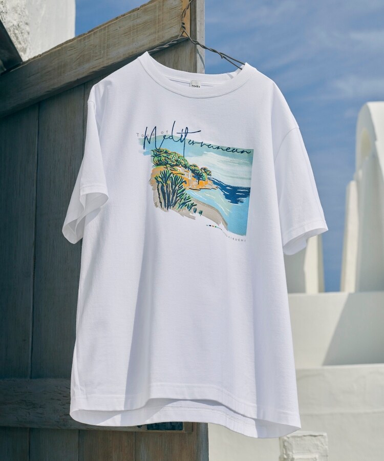 タケオキクチ(TAKEO KIKUCHI)の【Made in JAPAN / Sサイズ～】アートプリント Tシャツ11