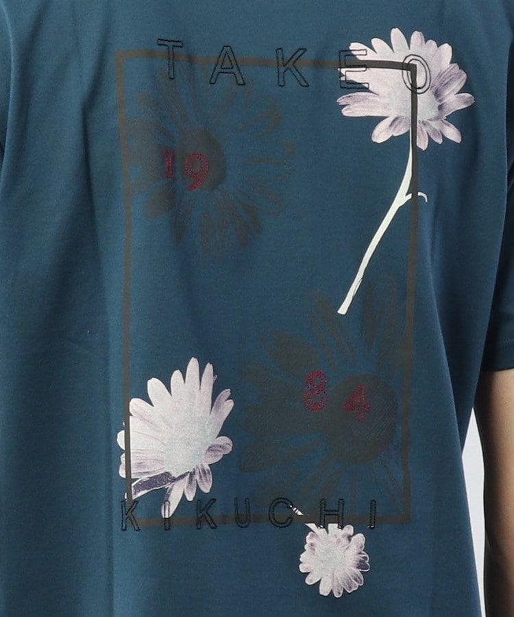 デイジー フラワーモチーフ プリント Tシャツ ｔシャツ Takeo Kikuchi タケオキクチ ワールド オンラインストア World Online Store