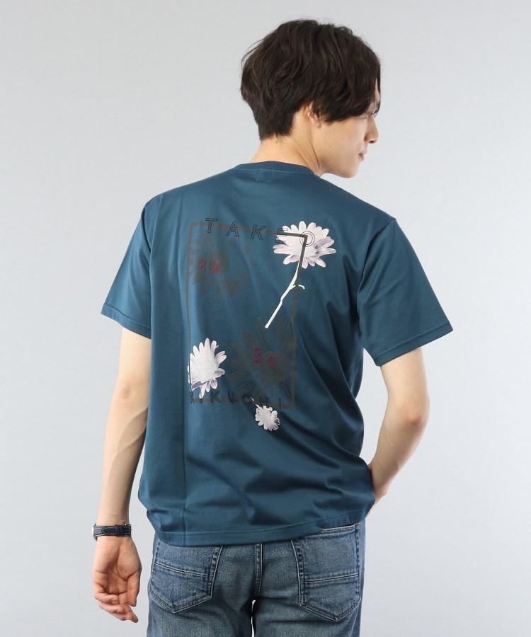  TAKEO KIKUCHI(タケオキクチ) デイジー フラワーモチーフ プリント Tシャツ