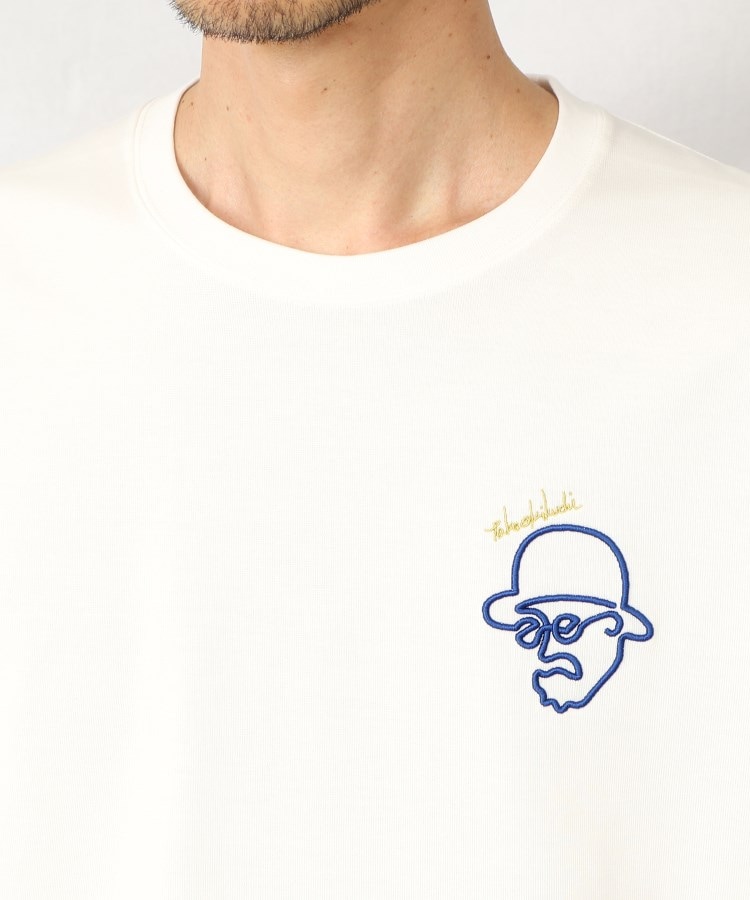 タケオキクチ(TAKEO KIKUCHI)の立体刺繍 ロングスリーブ Tシャツ5