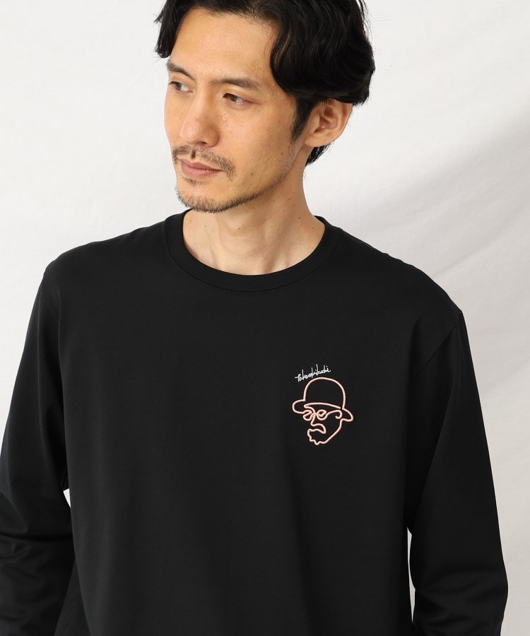 タケオキクチ(TAKEO KIKUCHI)の立体刺繍 ロングスリーブ Tシャツ8