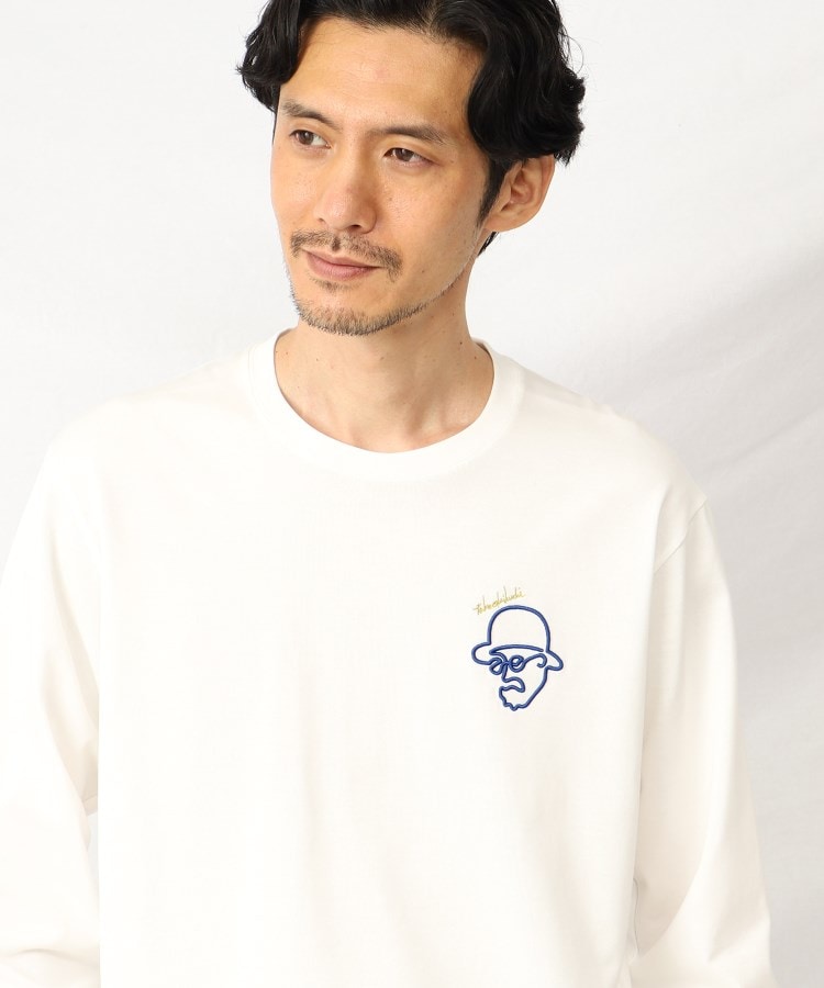 タケオキクチ(TAKEO KIKUCHI)の立体刺繍 ロングスリーブ Tシャツ12