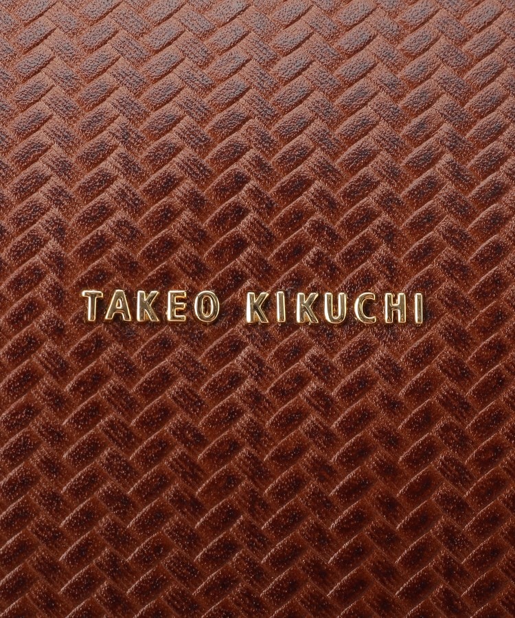 タケオキクチ(TAKEO KIKUCHI)のヘリンボンレザー トート7