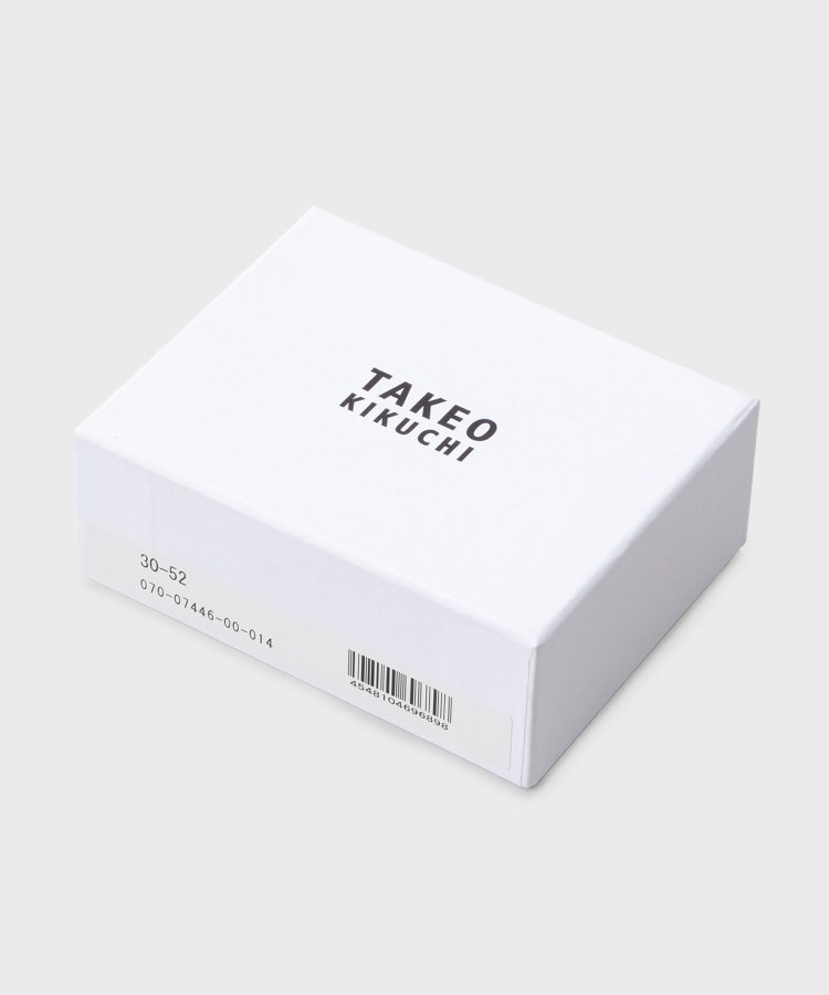 タケオキクチ(TAKEO KIKUCHI)の水シボレザー BOXコインケース9