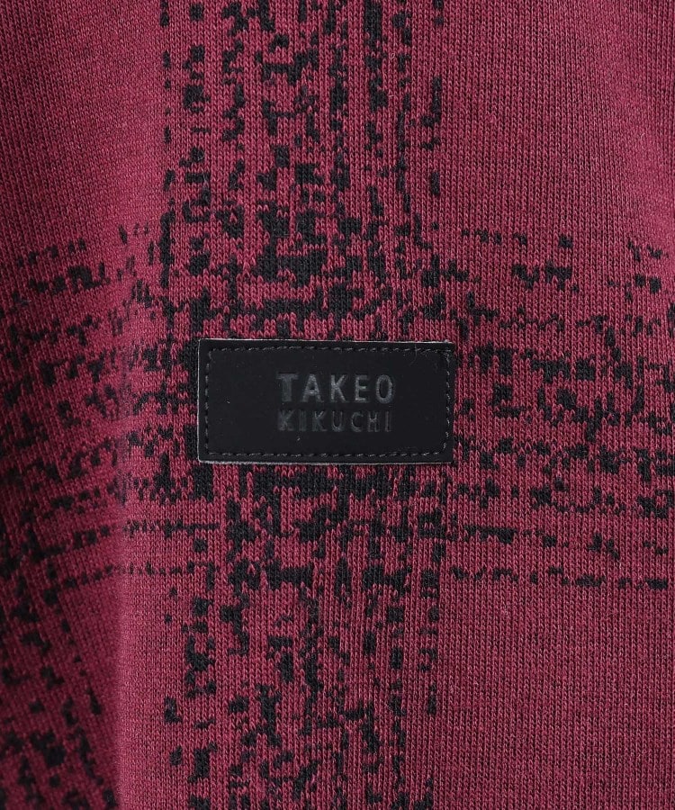 オンブレーチェック ダンボール カーディガン | タケオキクチ(TAKEO