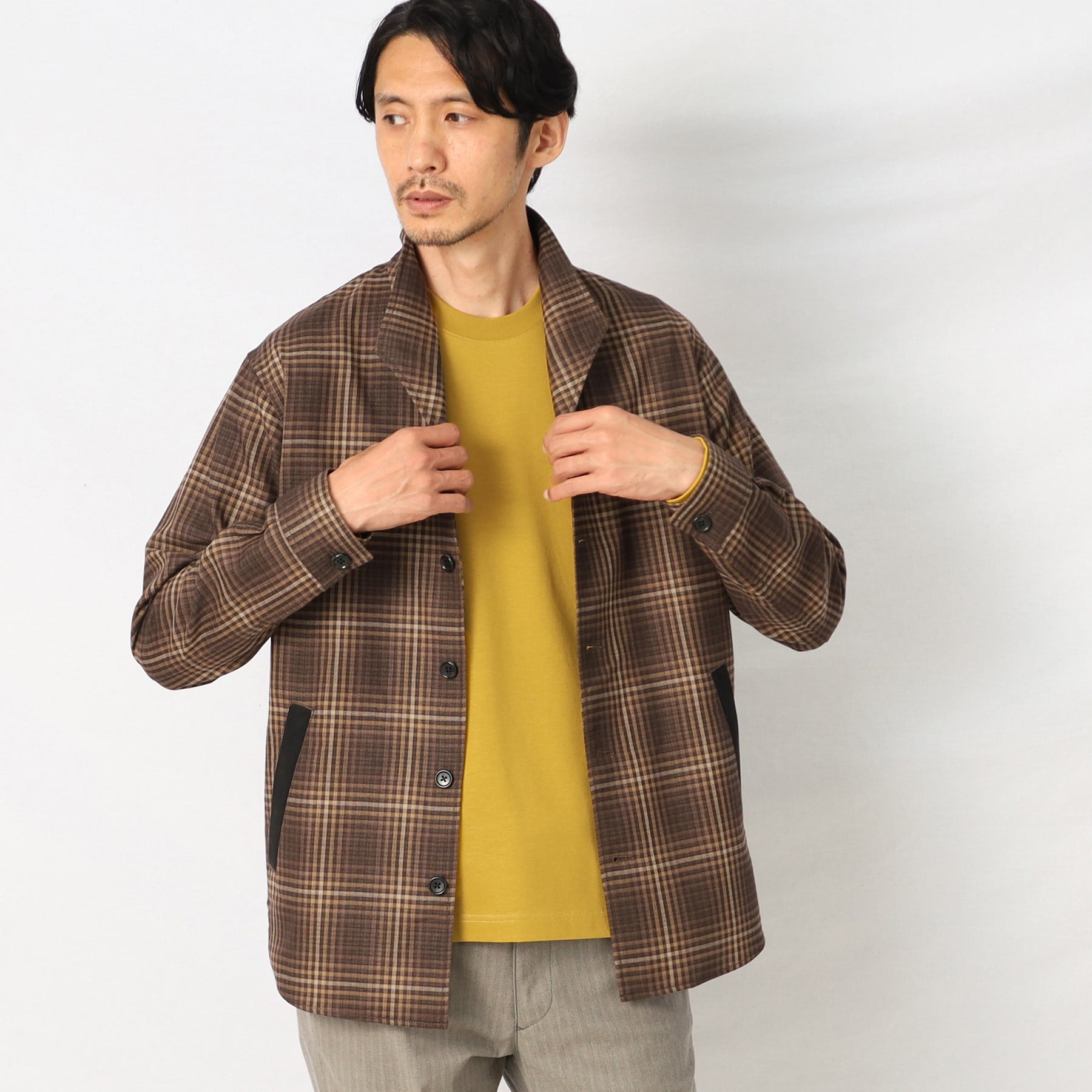 タケオキクチ(TAKEO KIKUCHI)のテーラード Tシャツ　ロングスリーブ33
