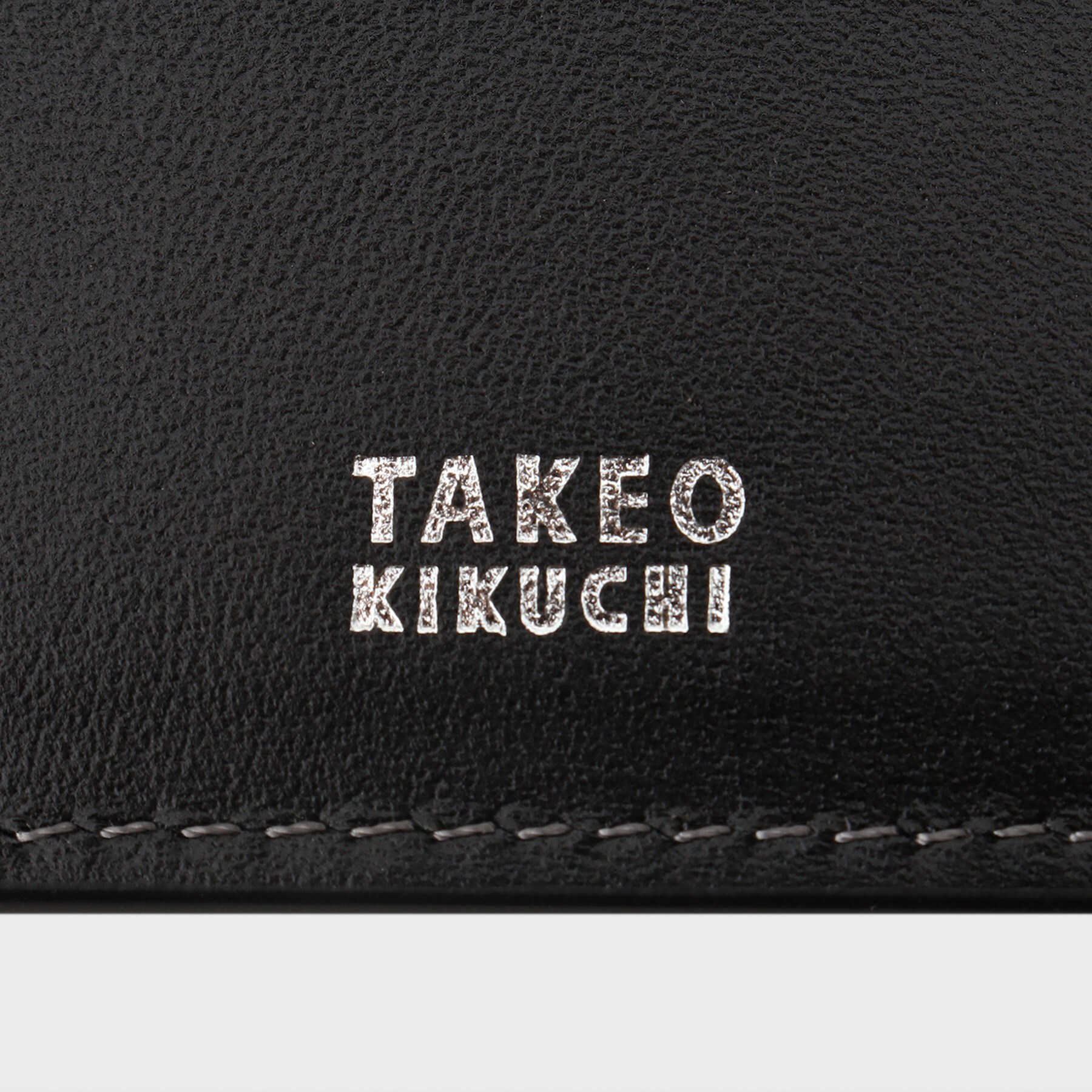 タケオキクチ(TAKEO KIKUCHI)のダブル型押しレザー 2つ折り財布8