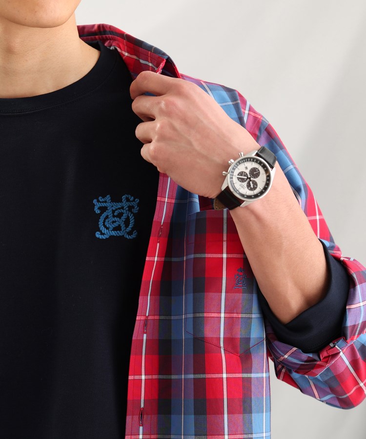 タケオキクチ(TAKEO KIKUCHI)の【Sサイズ～】ワンポイント 刺繍 ロングTシャツ14