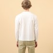 タケオキクチ(TAKEO KIKUCHI)の【Sサイズ～】ワンポイント 刺繍 ロングTシャツ4