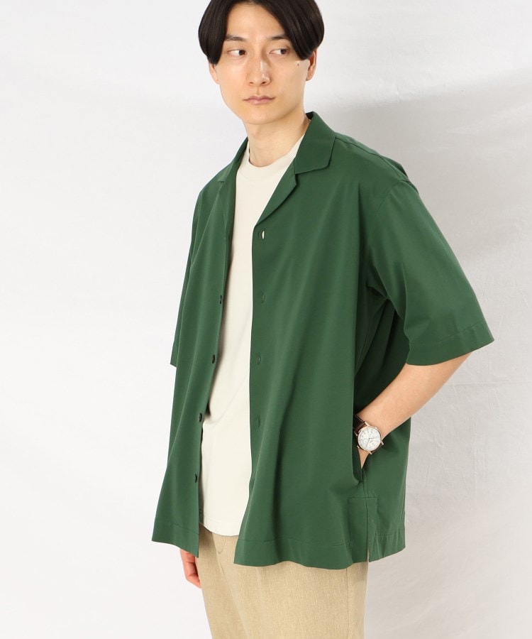 タケオキクチ(TAKEO KIKUCHI)のマルデオリ カノコ オープンカラー シャツ21