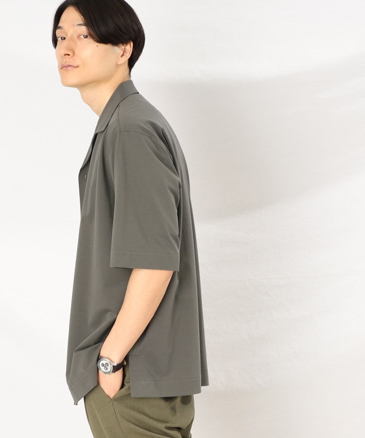 タケオキクチ(TAKEO KIKUCHI)のマルデオリ カノコ オープンカラー シャツ10