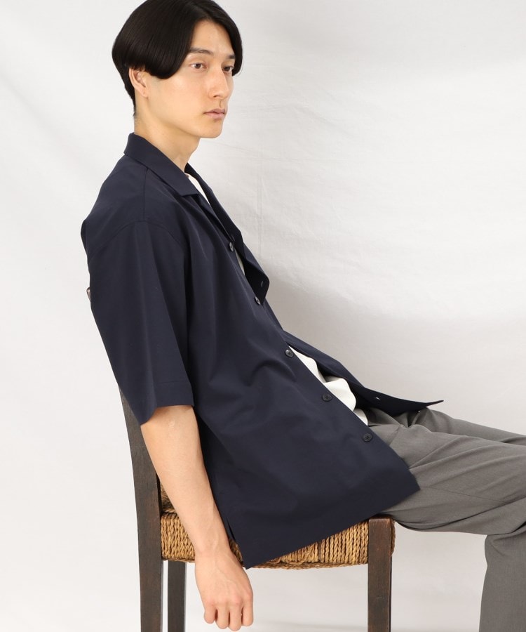 タケオキクチ(TAKEO KIKUCHI)のマルデオリ カノコ オープンカラー シャツ18
