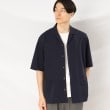 タケオキクチ(TAKEO KIKUCHI)のマルデオリ カノコ オープンカラー シャツ ネイビー(093)