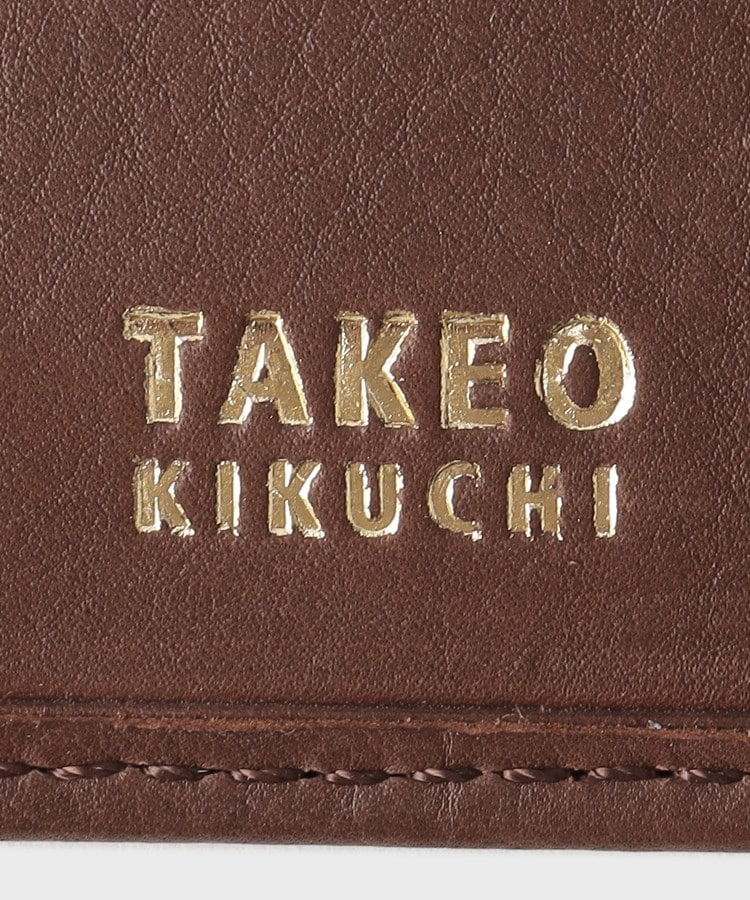 タケオキクチ(TAKEO KIKUCHI)のアニリンカーフ 二つ折り財布10