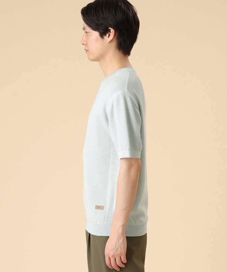 タケオキクチ(TAKEO KIKUCHI)の和紙 ニットTシャツ3