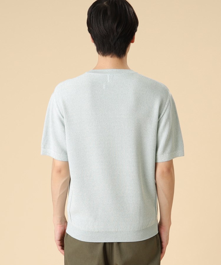 タケオキクチ(TAKEO KIKUCHI)の和紙 ニットTシャツ4