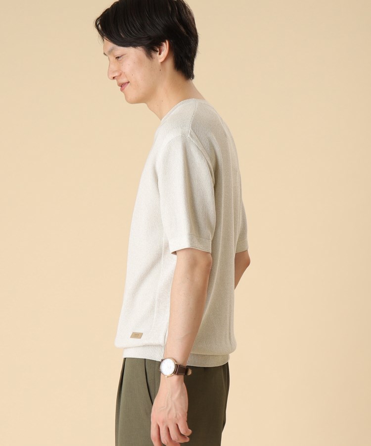 タケオキクチ(TAKEO KIKUCHI)の和紙 ニットTシャツ10
