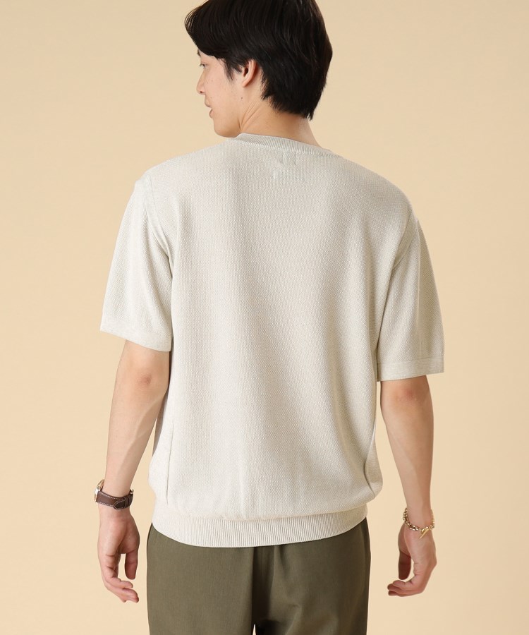 タケオキクチ(TAKEO KIKUCHI)の和紙 ニットTシャツ11