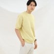 タケオキクチ(TAKEO KIKUCHI)の徳島 ニットTシャツ イエロー(032)