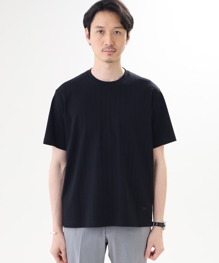 タケオキクチ(TAKEO KIKUCHI)の【抗菌防臭】シルケット 針抜きスムース Tシャツ2