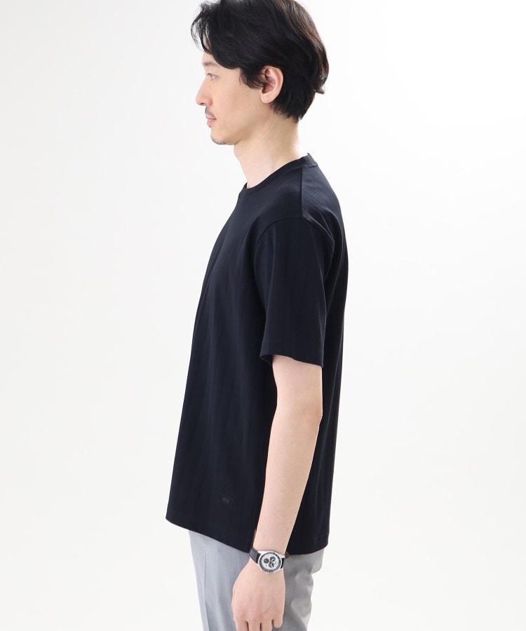 タケオキクチ(TAKEO KIKUCHI)の【抗菌防臭】シルケット 針抜きスムース Tシャツ3