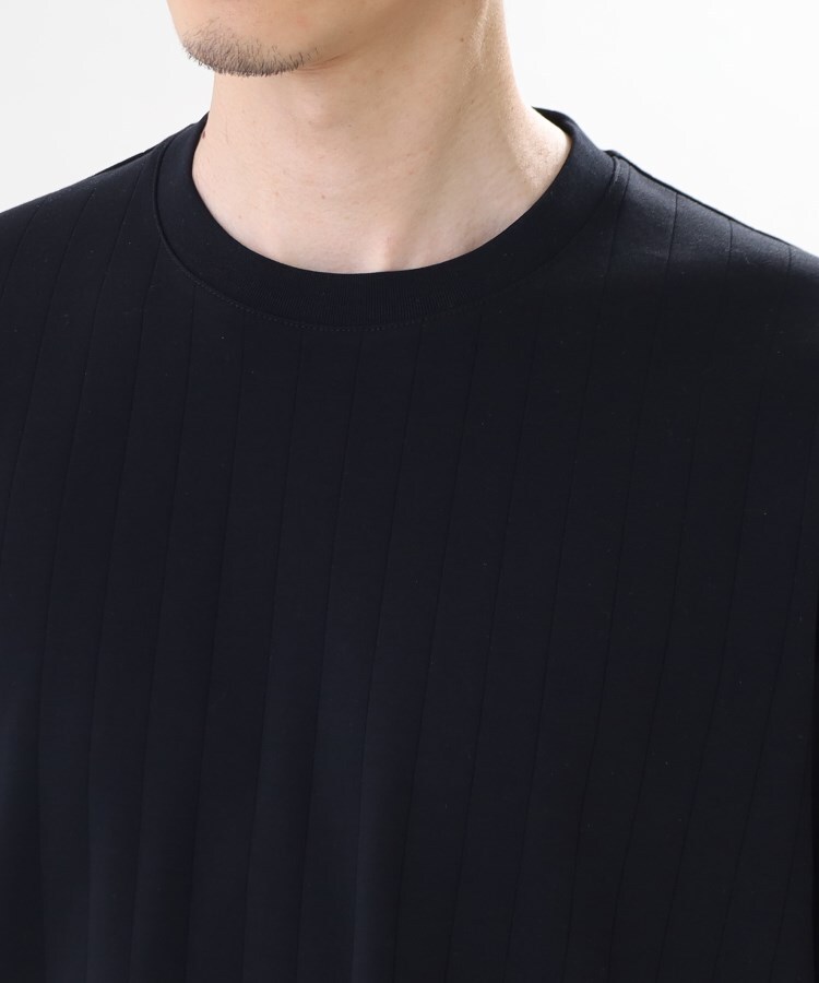 抗菌防臭】シルケット 針抜きスムース Tシャツ(カットソー) | TAKEO