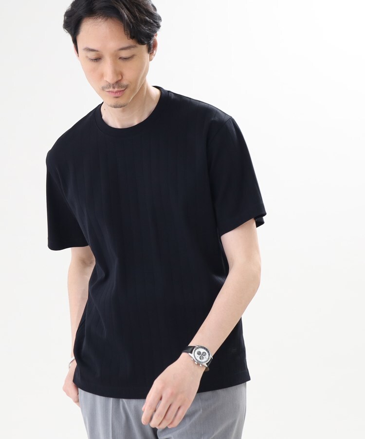 タケオキクチ(TAKEO KIKUCHI)の【抗菌防臭】シルケット 針抜きスムース Tシャツ22