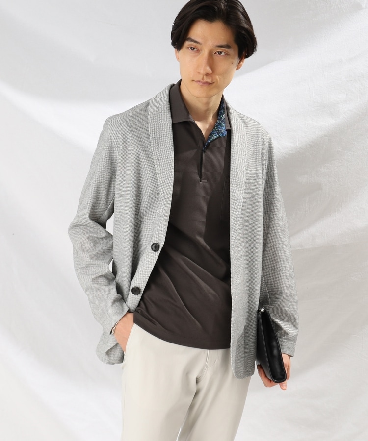 タケオキクチ(TAKEO KIKUCHI)のボックスジャカード ポロシャツ15