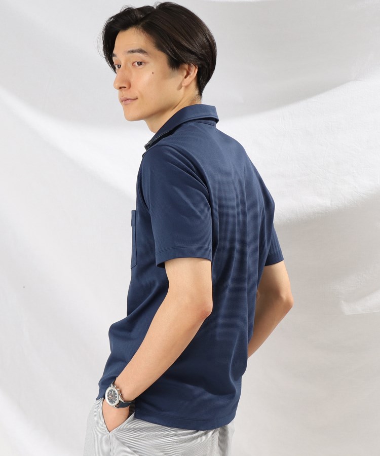 タケオキクチ(TAKEO KIKUCHI)のボックスジャカード ポロシャツ26
