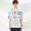 タケオキクチ(TAKEO KIKUCHI)のトライバル パターン オープンカラーシャツ2