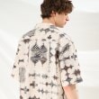 タケオキクチ(TAKEO KIKUCHI)のトライバル パターン オープンカラーシャツ9