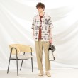 タケオキクチ(TAKEO KIKUCHI)のトライバル パターン オープンカラーシャツ13