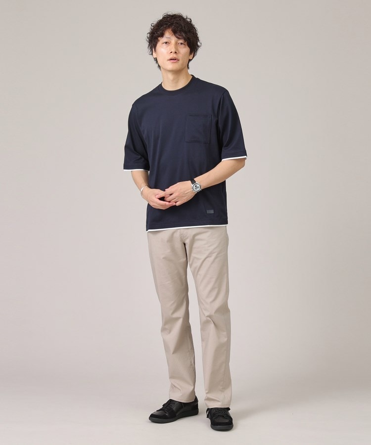 タケオキクチ(TAKEO KIKUCHI)の【接触冷感/日本製】レイヤード Tシャツ4